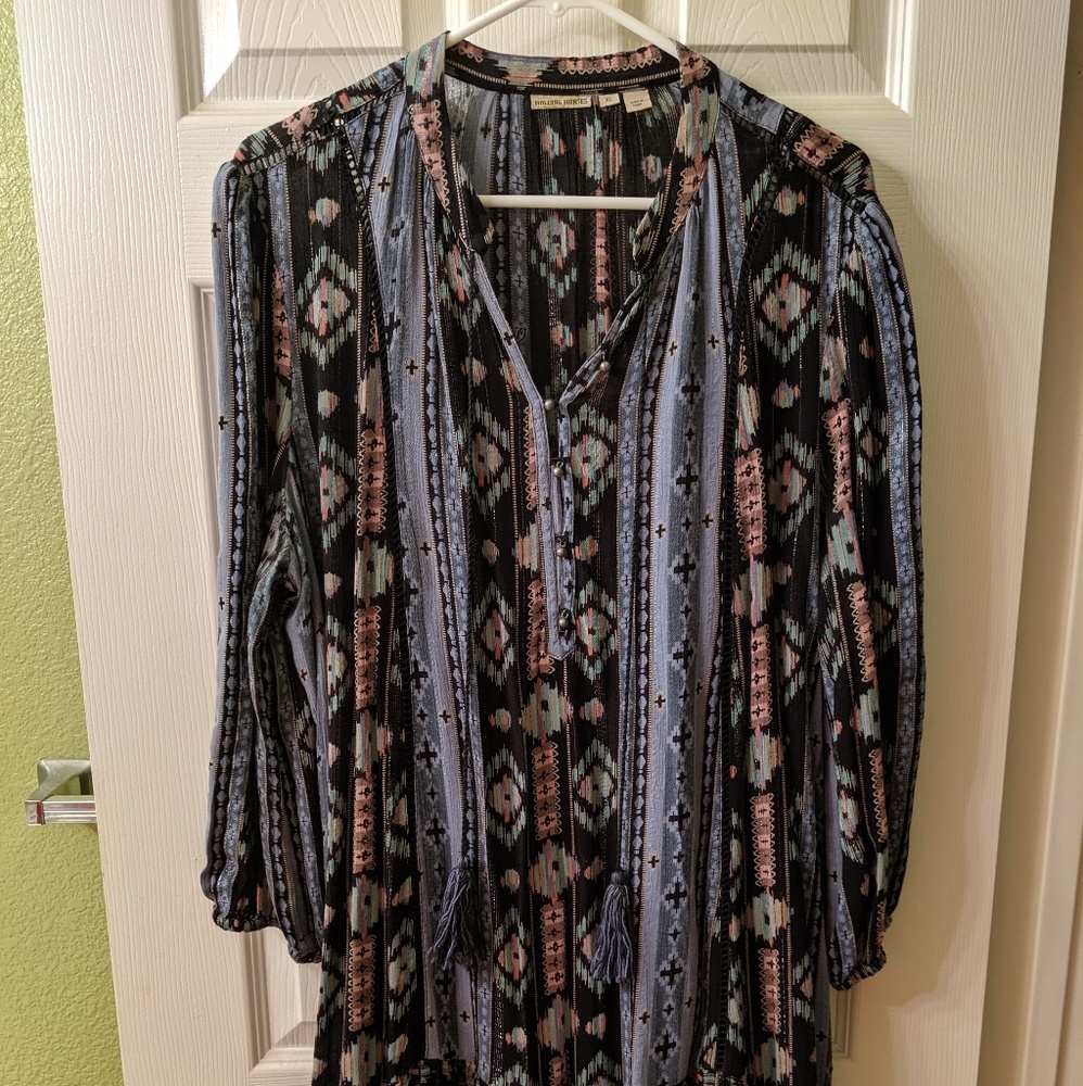 Holding horses by Anthropologie midi dress